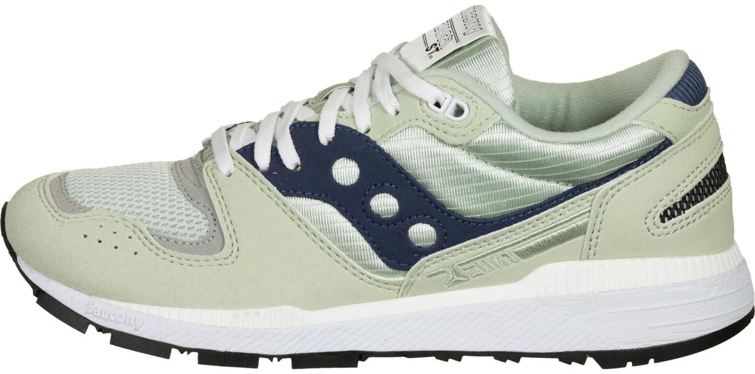 saucony azura tan blue