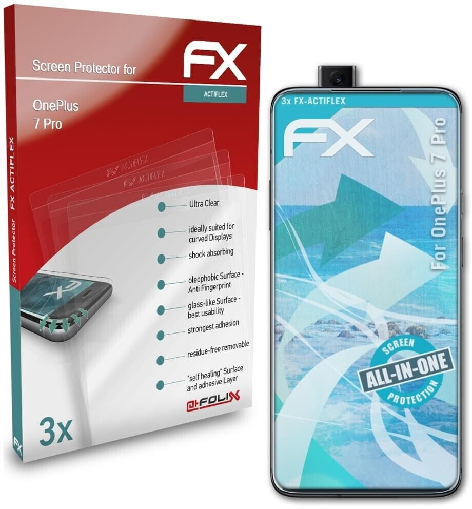 AtFoliX FX-Hybrid-Glass Screen Protector For OnePlus 10 Pro - 9H Armor Film, Made In Germany