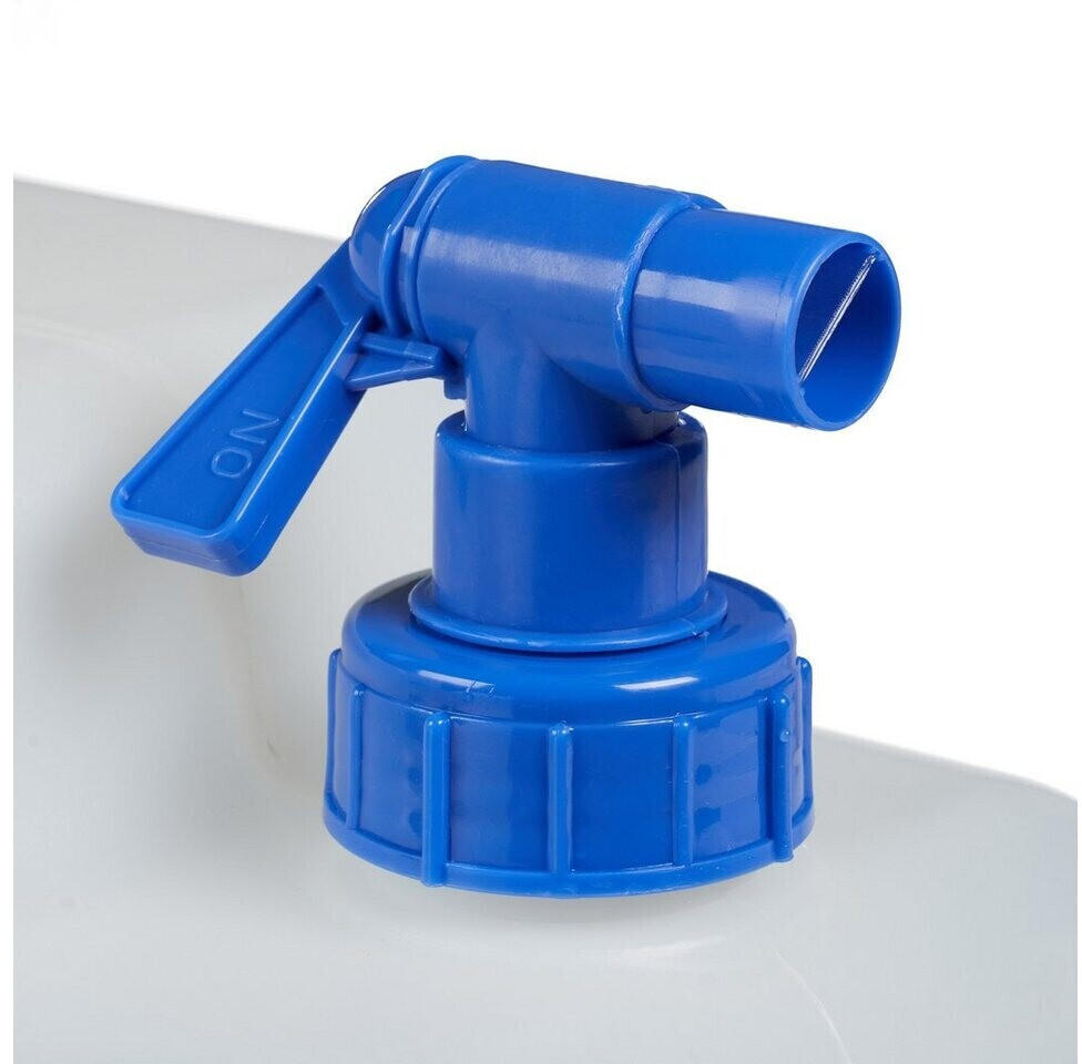 Weithals-Wasserkanister 9,5L mit Hahn/Eckventil - Kildwick®