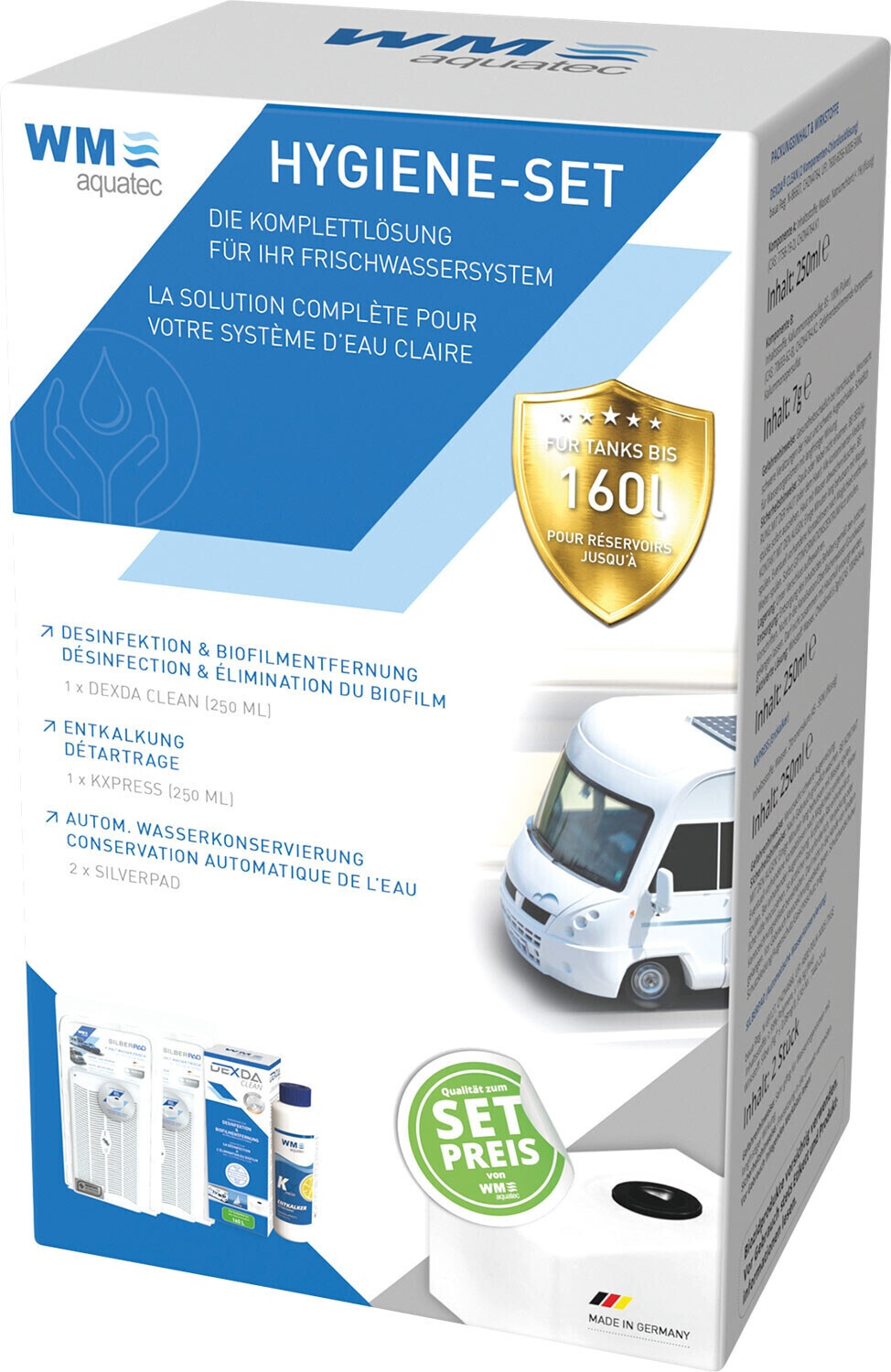 WM aquatec Hygiene-Set 160L