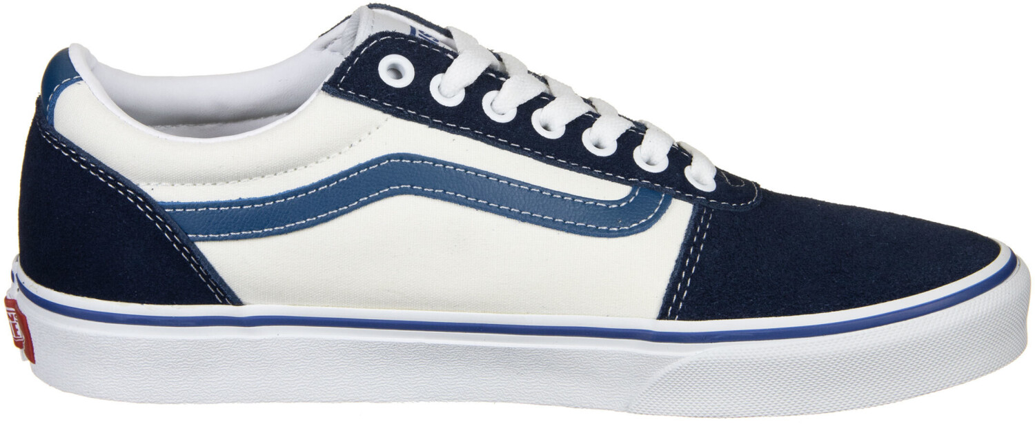 white vans blue line