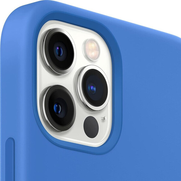 Apple Silikon Case mit MagSafe (iPhone 12 Pro Max) Capriblau, Bild 6