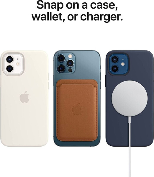Apple Silikon Case mit MagSafe (iPhone 12 Pro Max) Capriblau, Bild 7