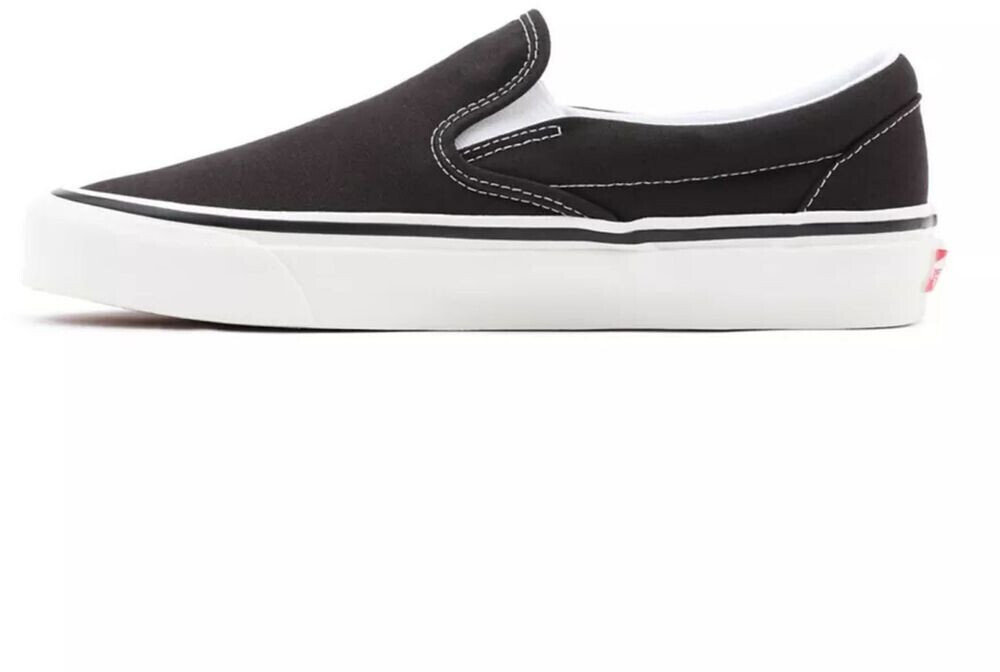 Vans negras slip on sales