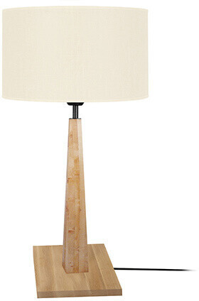 Miliboo Lampe à poser Nidra blanc