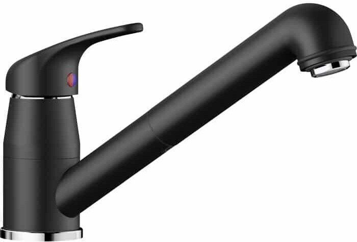 Blanco Daras-S Silgranit (silgranit black, 526153)