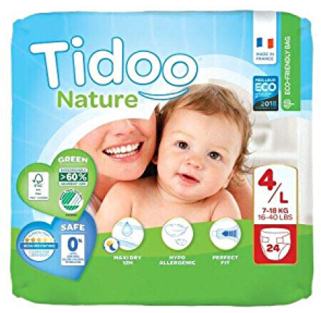 Tidoo Nature T4 (7-18 kg) 24 couches