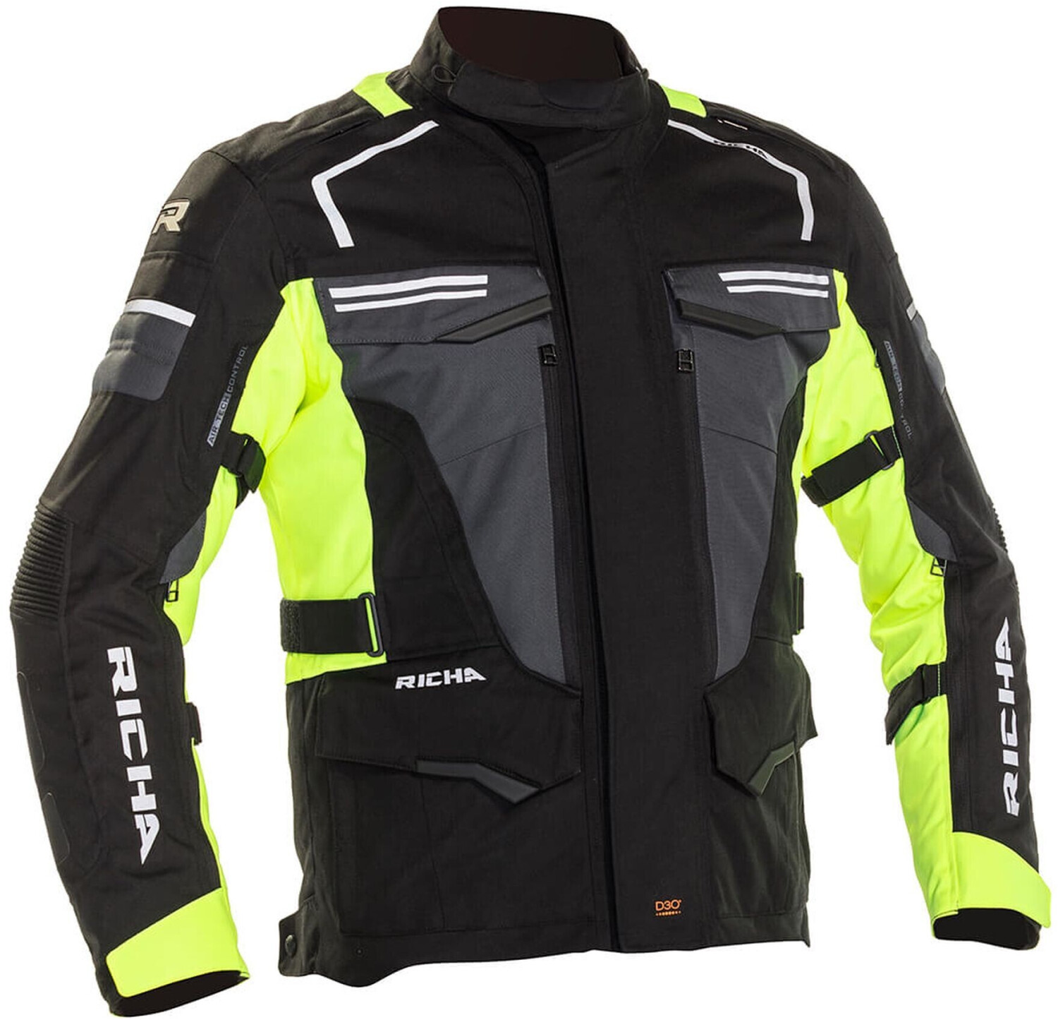 Richa Touareg 2 Black/Neon-Yellow