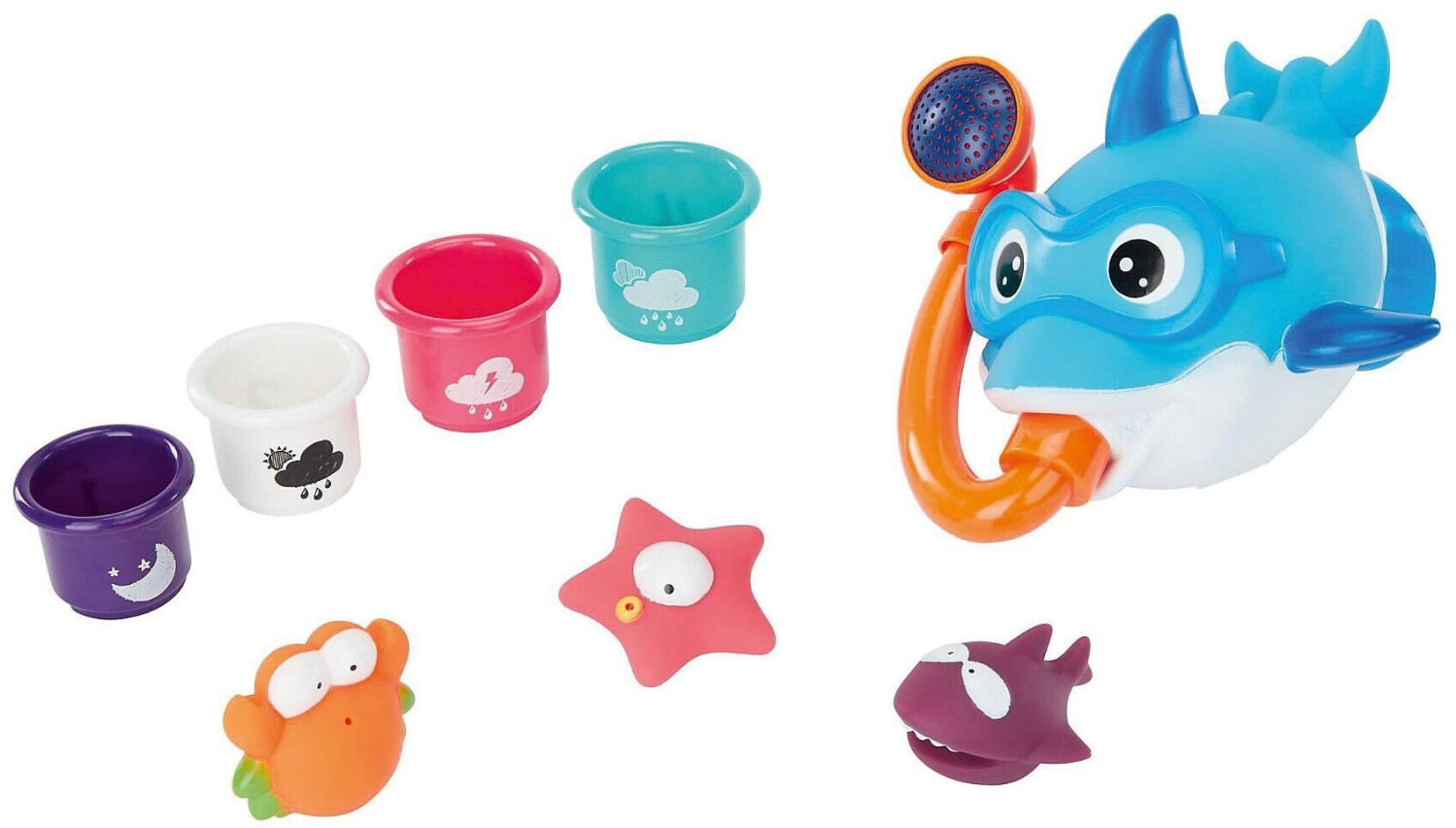 Badabulle Bath Set Rigolo & Co 8 pcs.