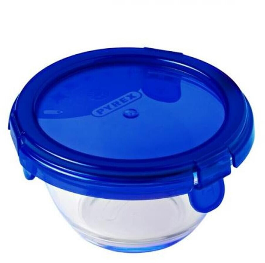 Pyrex Cook & Go Tin with Lid round 11 x 6 cm
