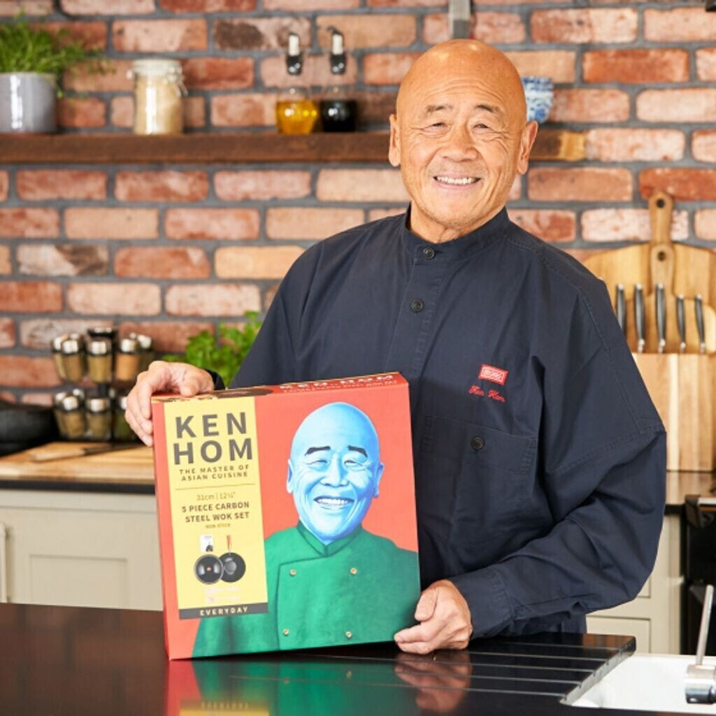 Ken Hom Wok set classic 31 cm 5 pce.