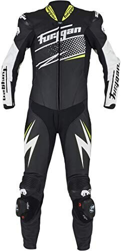 Furygan Full Ride (1pc.) black/white/yellow