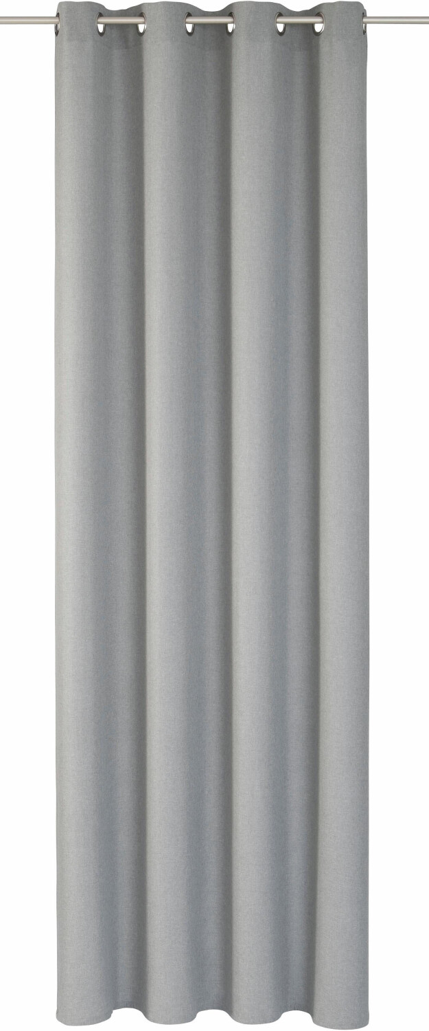 Elbersdrucke Lino 140x255cm mit Ösen grau ab 27,99 € | Preisvergleich bei