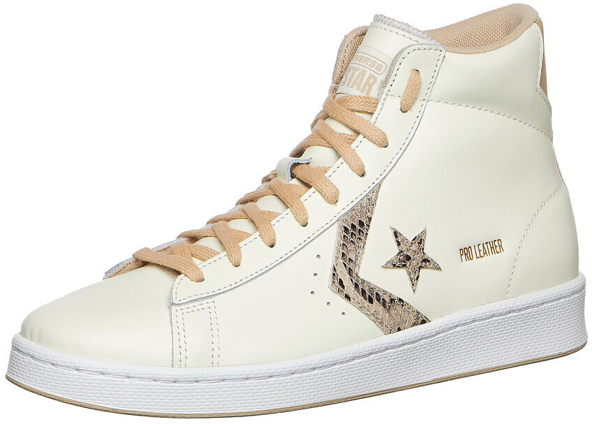 converse all star hi trainers egret egret leather
