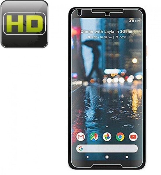 Protectorking 2x Displayschutzfolie für Google Pixel 2 XL Displayschutz Displayfolie HD KLAR