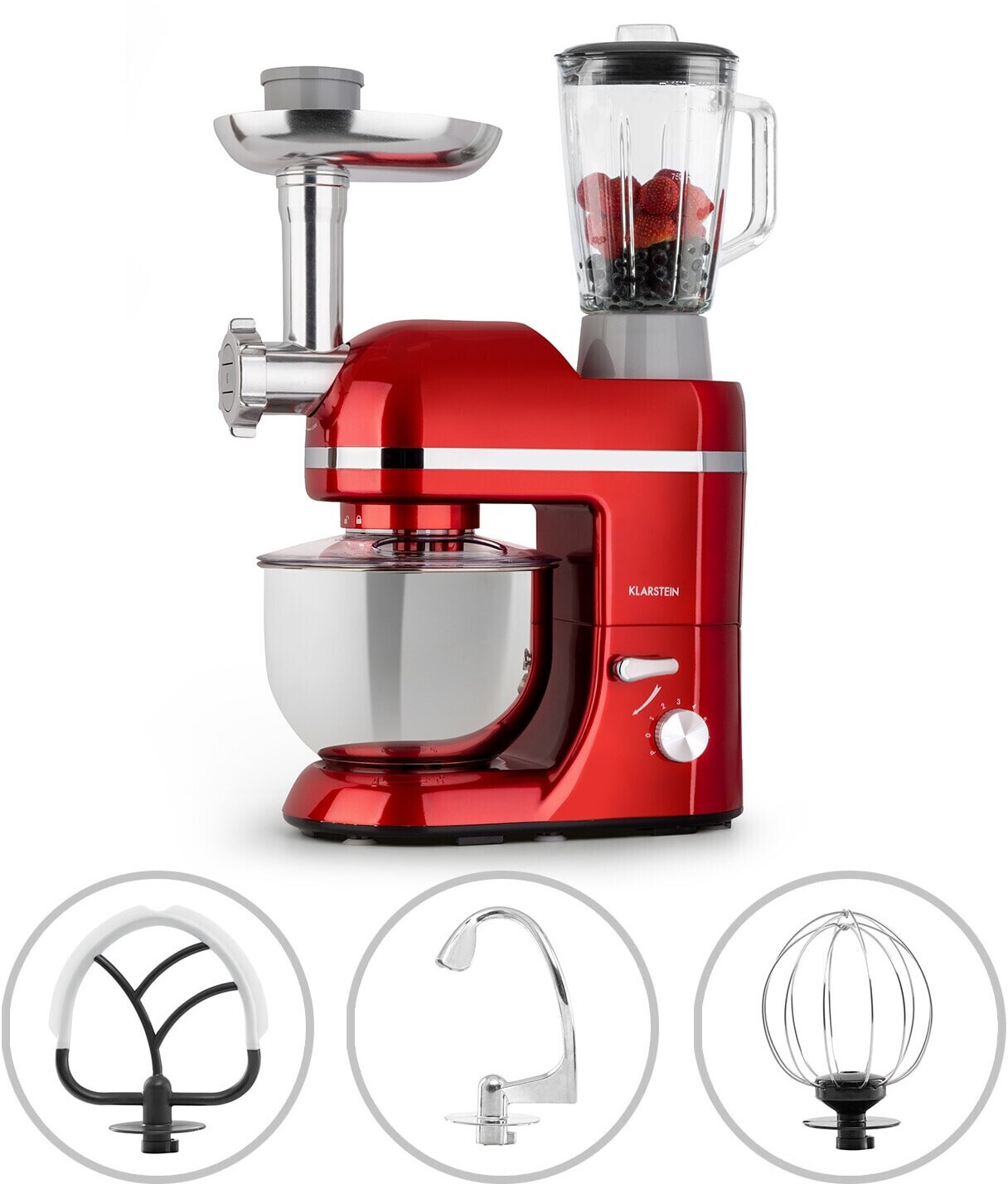 Klarstein Lucia Elegance red