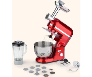 Lucia 1800W 5L Keukenmachine met Gehaktmolen Rood