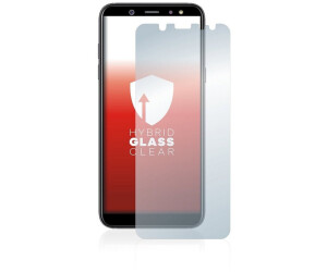 3 Stück Blasenfrei HD Ultra klar Schutzfolie aus Gehärtetem Glas für Samsung Galaxy A6 Plus Anti-Fingerabdruck Bear Village® Galaxy A6 Plus Displayschutzfolie