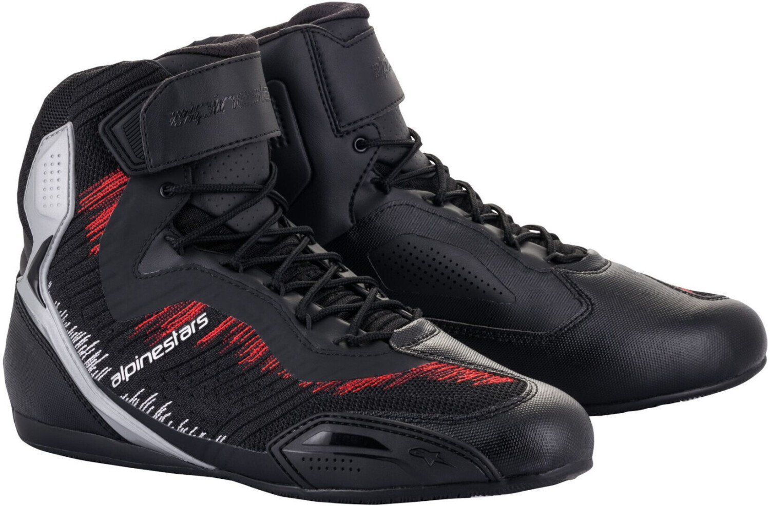 Alpinestars Stella Faster-3 Rideknit Black/Red/Silver
