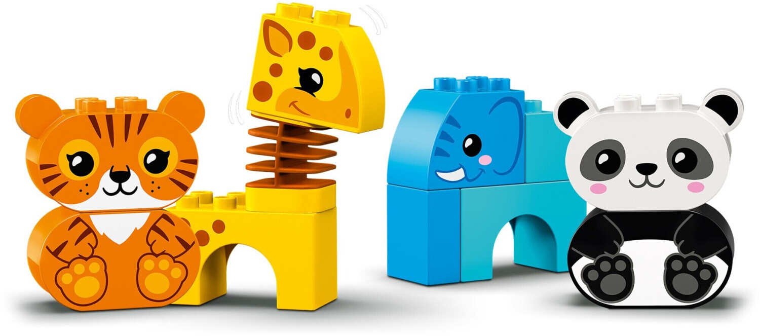 Lego 10907 duplo les animaux du monde jouet éducatif pour enfant