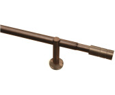 Gardinia Supporto per Bacchette per Tende da bistrot California Ø 12 mm 2 unità 2.7 cm Argento Opaco 