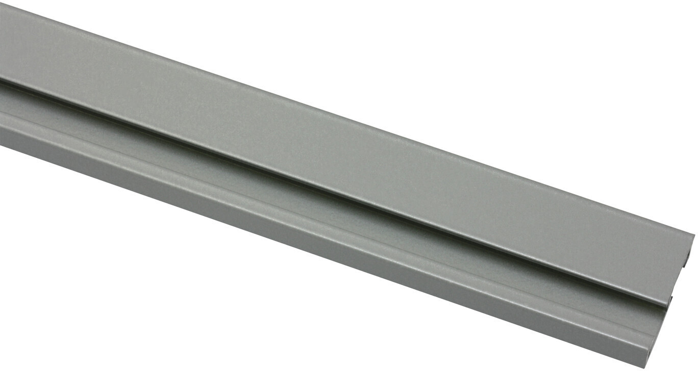 Gardinia Vorhangschiene 1-läufig Fixmaß Serie Aluminim-Vorhangschiene  silberfarben (674423) ab 11,47 € | Preisvergleich bei