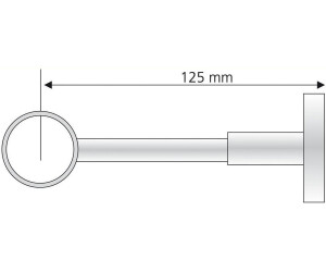 Liedeco Träger Gardinenstangen für Gardinenstangen 28 mm (25241807) ab  16,99 € | Preisvergleich bei