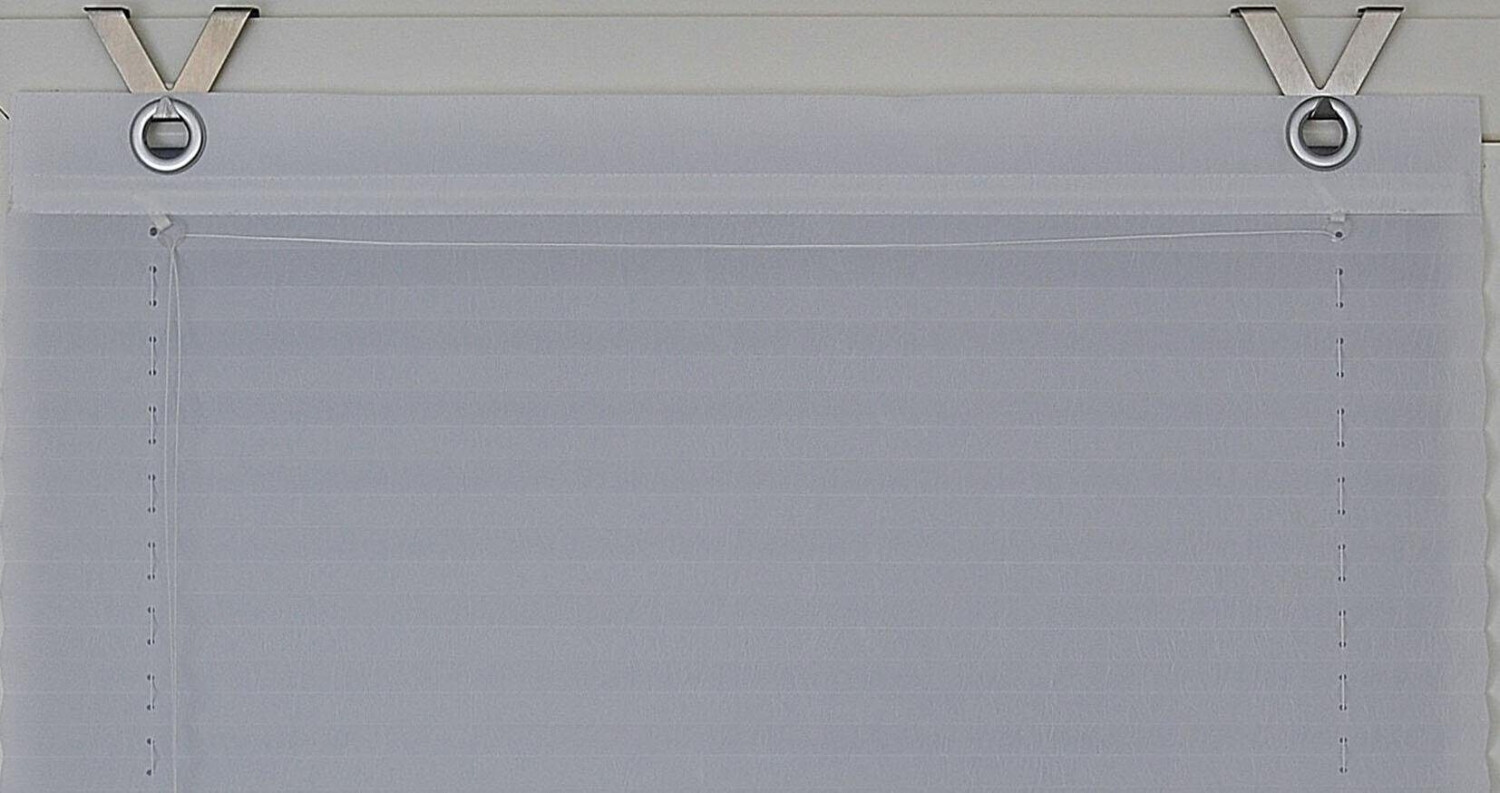 Kutti Olbia Plissee 40x125cm ohne Bohren weiß ab 19,95 € | Preisvergleich  bei