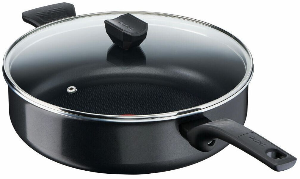 Tefal B55537 Easy Cook & Clean Schmorpfanne 28 cm schwarz ab 62,99 € |  Preisvergleich bei