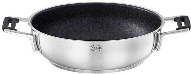 Rösle SILENCE PRO Serving pan 24 cm stainless steel induction-safe