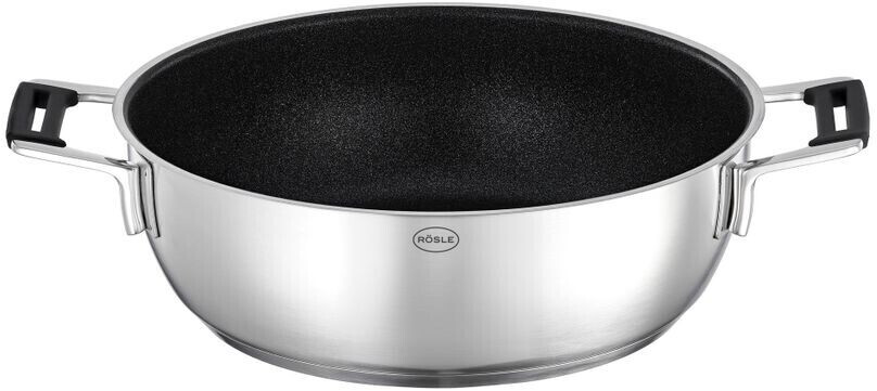 Rösle SILENCE PRO serving pan 28 cm stainless steel induction-safe
