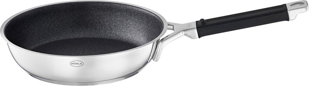 Rösle SILENCE PRO frying pan 28 cm stainless steel induction-safe