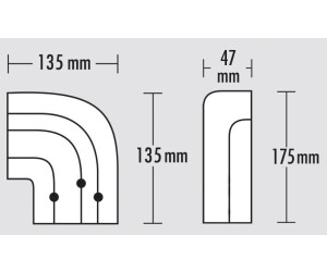 Gardinia Vorhangschiene mit Profil für Blendenbefestigung einläufig 120cm  (8560) ab 1,99 € | Preisvergleich bei