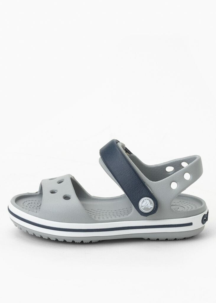 crocs light grey navy