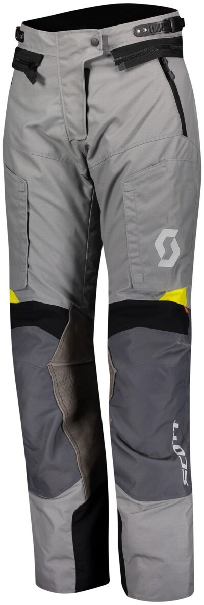Photos - Motorcycle Clothing Scott Sports  Dualraid Dryo Pants S20 grey/yellow 