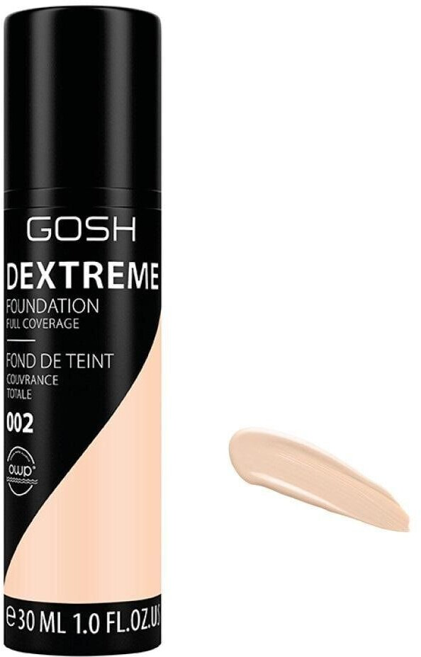 Gosh Dextreme Foundation 002 Ivory (30ml)