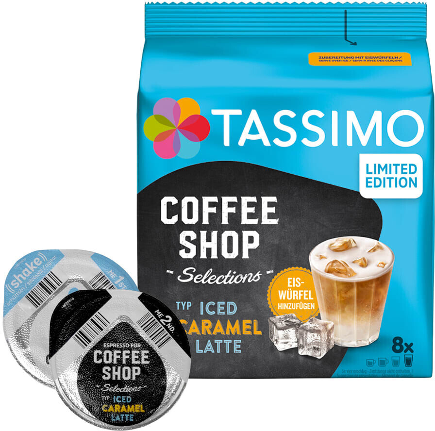 Tassimo Coffee Shop Selections Iced Caramel Latte (16 TDiscs) ab 5,29