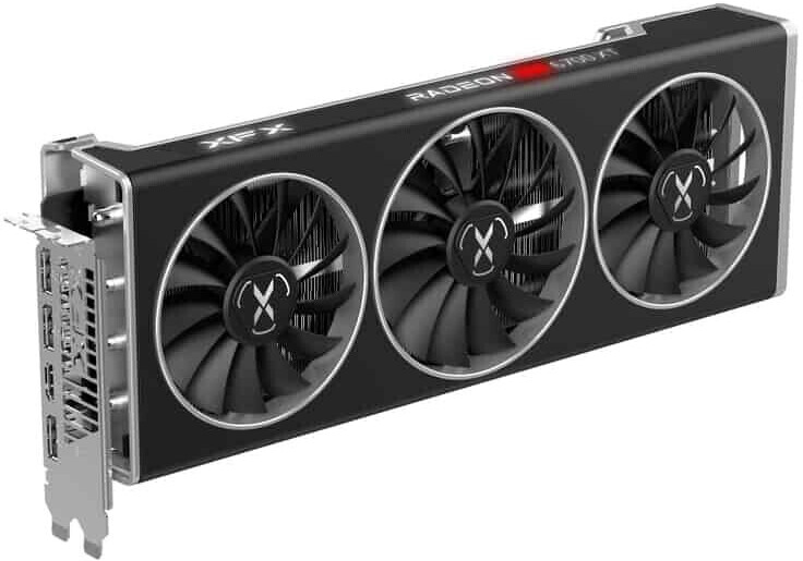 XFX Speedster MERC319 AMD Radeon RX 6700 XT Black Gaming Grafikkarte mit 12 GB GDDR6 HDMI 3xDP, AMD RDNA 2 RX-67XTYTBDP