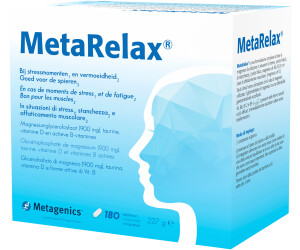 Metagenics MetaRelax tablets (180pcs) a € 33,90 (oggi)