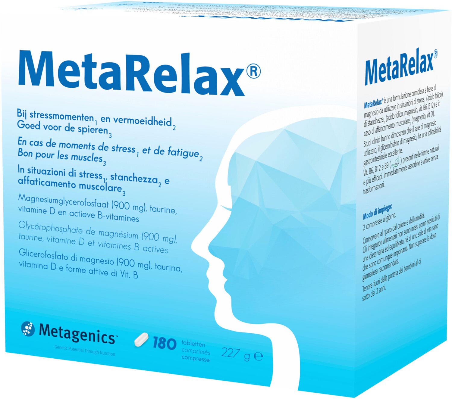 Metagenics MetaRelax tablets (180pcs)