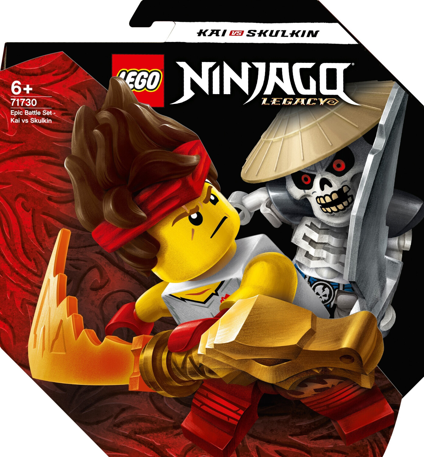 Lego Ninjago Set De Bataille épique Kai Contre Skulkin 71730 Au