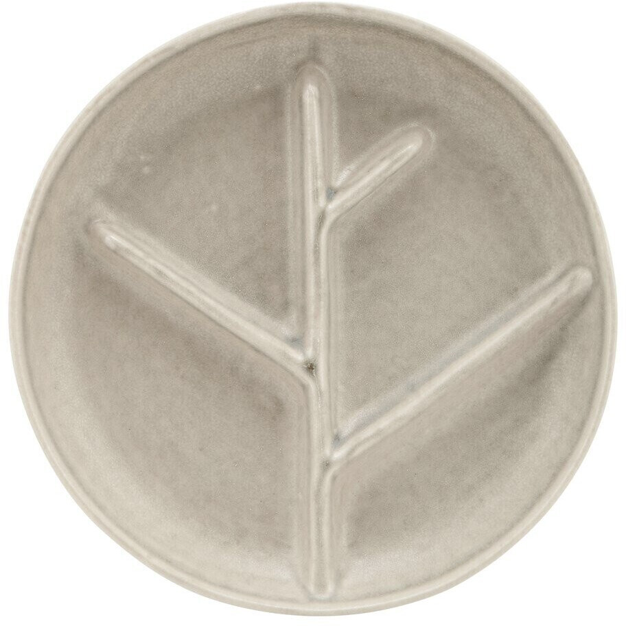 House Doctor Branch plate 18 cm green