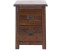 Core Products Boston 2 Drawer Petite Bedside Cabinet