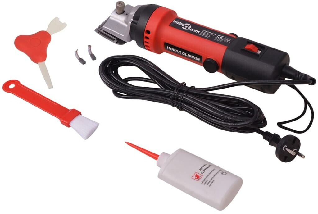 vidaXL Ensemble de tondeuse à cheval 6 pièces 550 W (147331)