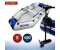 Home Deluxe Inflatable Boat Pike L with Outboard Motor