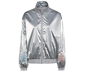 adidas jacket silver