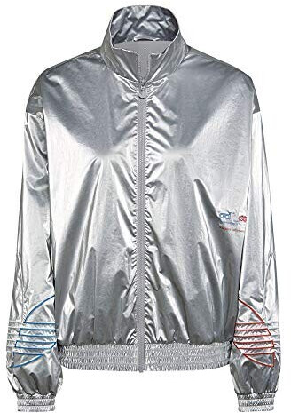 Adidas Adicolor Tricolor Metallic Japona Originals Jacket Women silver metallic