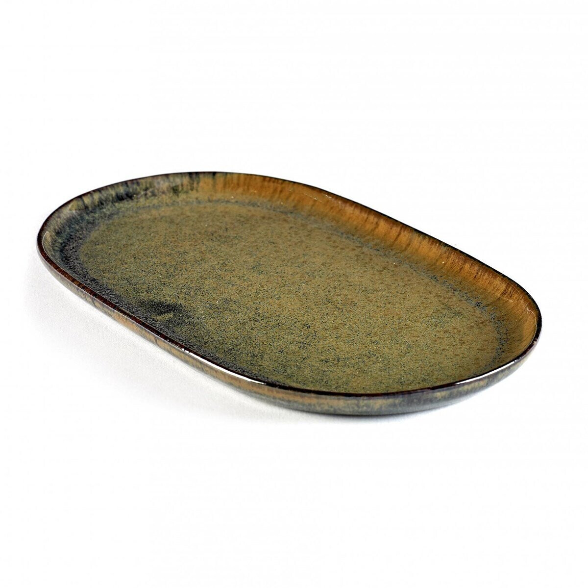 Serax Surface tapas plate 15 x 25 cm Indi grey