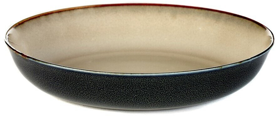 Serax Terres de Rêves small plate 17,5 cm Misty grey-dark blue