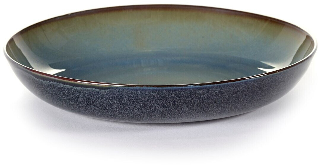 Serax Terres de Rêves pasta plate 23,5 cm Blue grey-dark blue